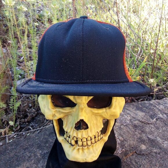 Deadstock Vintage AJD Blank Two Tone Snap Trucker Hat - Picture 1 of 6